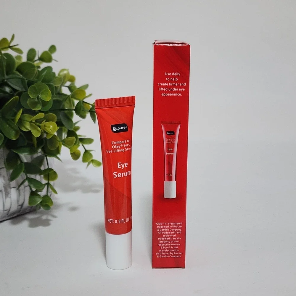 Revitalizing Eye Lifting Serum Vitamin E B5 B3 Paraben-Free 0.5 fl oz / 15 mL